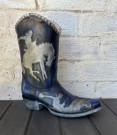 Cowboy Up - Navy/Silver